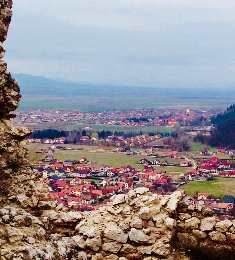 Veduta dal castello di Dracula